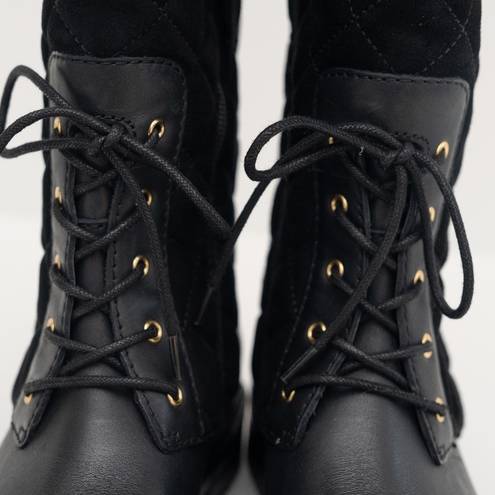 Ralph Lauren Lauren . Hollie II Quilted Lace-Up Riding Boots.