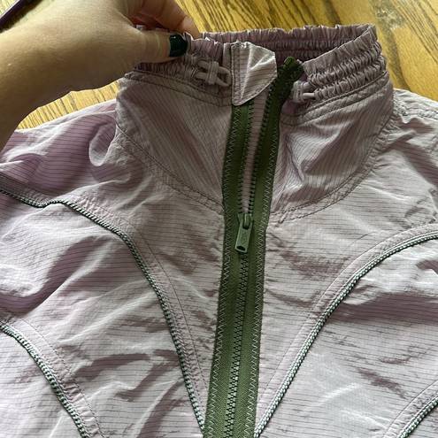 Free People Movement  Starting Lineup Windbreaker Jacket Size S NWOT