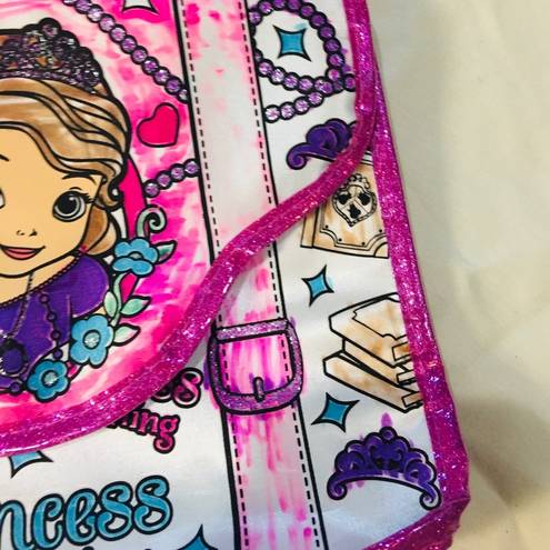 Disney Purple Glittery Princess In Training Purse for Baby Girl Dress Up Play Time