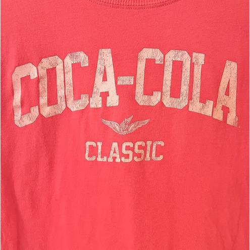 Coca-Cola Vintage “ Classic” Cropped Short Sleeve Graphic T-Shirt