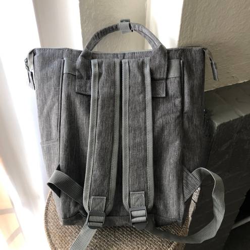 Grey Enfamil insulated diaper bag backpack