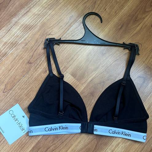 Calvin Klein Black Triangle Bra