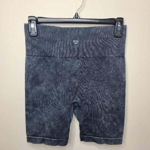 Wildfox  Sweat High Rise Mineral‎ Wash Bike Shorts Size Small