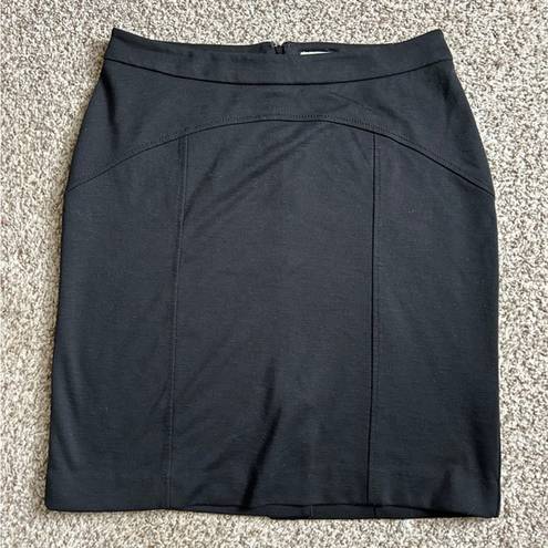 Merona  Black Pencil Mini Skirt Office Formal Casual Business Casual Size 10