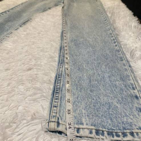 LIONESS  French Kiss Straight Leg Jean in Blue Denim NWT