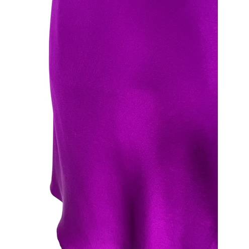 Michelle Mason Mason by  Strappy Silk Wrap Dress in Orchid