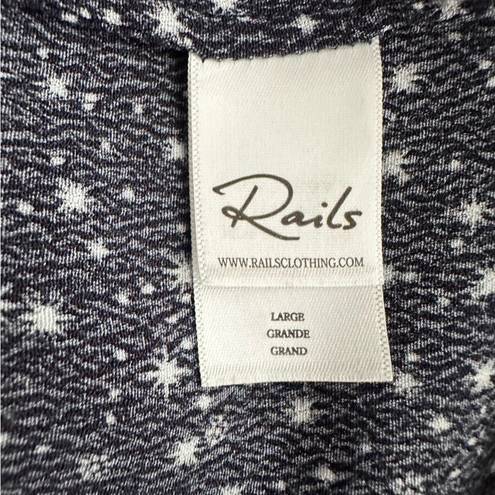 Rails  Jasmine Navy Nora Mini Dress In Navy Blue White Stars | Large