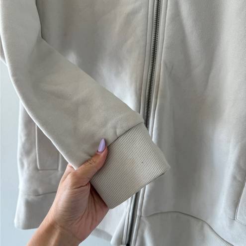 Vuori  Restore Zip Up Hoodie in Salt L