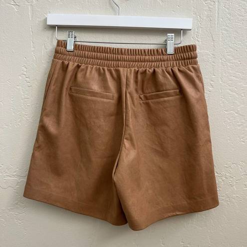 n:philanthropy  $148 Faux Leather Samy Leatherette High-Rise Shorts