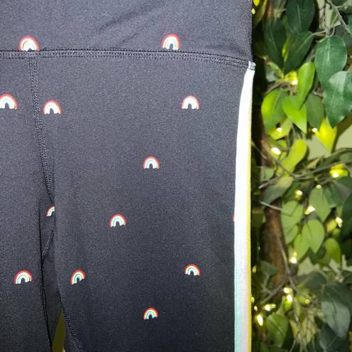 Spiritual Gangster  High Waisted Rainbows Leggings Size Small