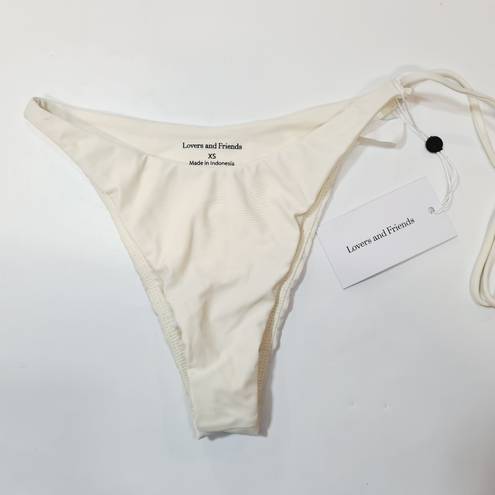 Lovers + Friends  Lucky One Bottom in Ivory