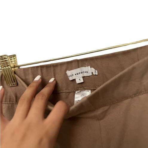 Good American  Tan Cycling Bike Shorts