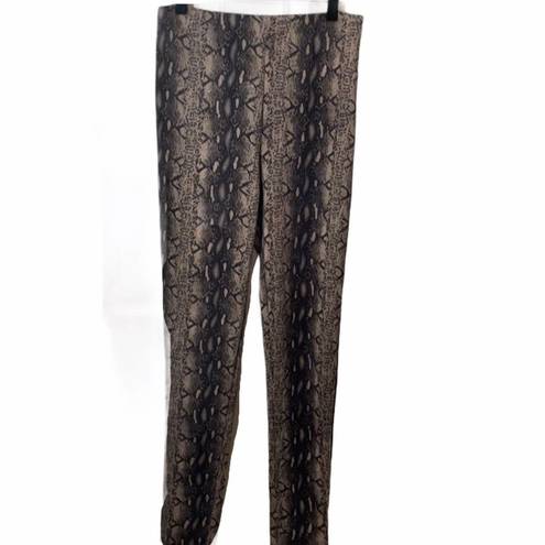 Wild Honey  snakeskin stretch leggings small