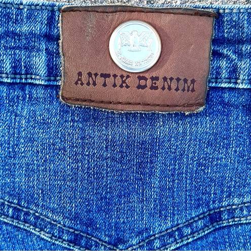 Antik Denim Antix denim embroidered boot cut jeans