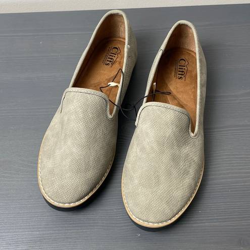 Cliffs  by White Mountain Dallis Textured Slip-On Loafer Khaki