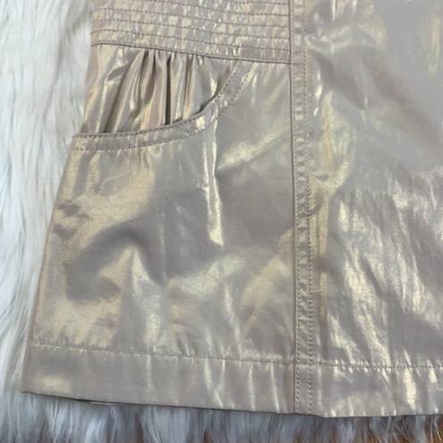 Tribal lightweight jacket metallic gold sheen 10