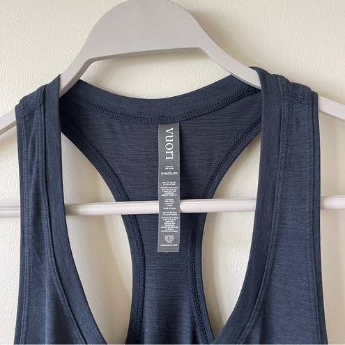 Vuori  Lux Performance Tank Ink Heather Size Medium EUC