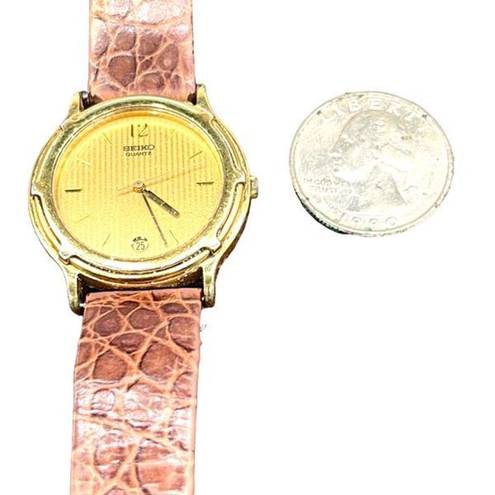 Seiko Rare Vintage  5P32 6009 Quartz Goldtone Watch