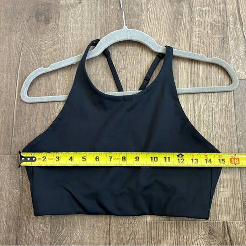 Girlfriend Collective  Black Topanga High Neck Sports Bra M