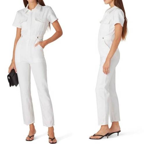 Good American NWT  White Fit For Success Jumpsuit - Size 1 (Small)