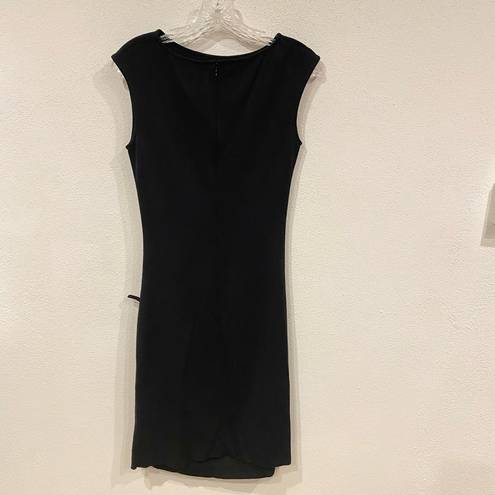 St. John Couture Ruched Shift Dress Size 2 EUC