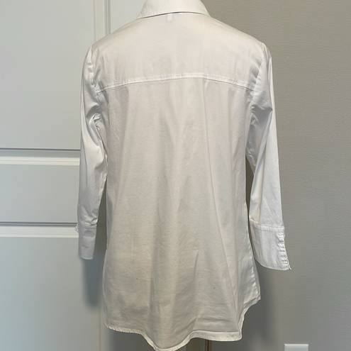 Habitat  white tunic blouse Sz S