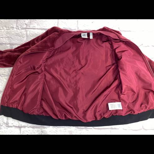 Adidas  Velour Bomber Jacket