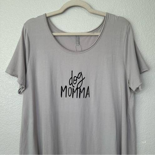 Krass&co NWT Embellished by creative -op “Dog Momma” Short Sleeves Tee