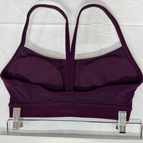 Mulberry Stori Intro Sleeveless Scoop Neck Padded Sports Bra  Women's Size US 2