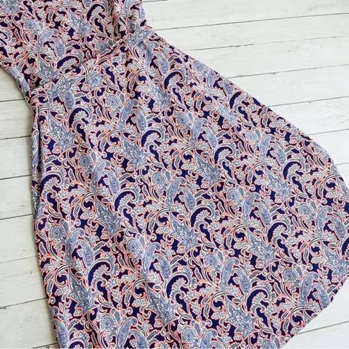 The Moon Ella‎ Paisley Floral Wrap Dress Size Small