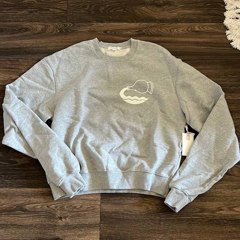 Good American  Aquarius Crewneck