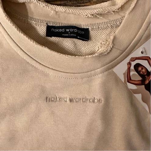 Naked Wardrobe NWT  Crewneck Sweatshirt