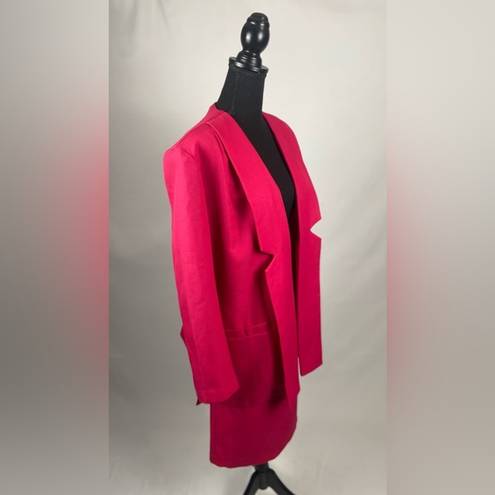 The Row Matching set Pink skirt set suit jacket by Chad’s size 16