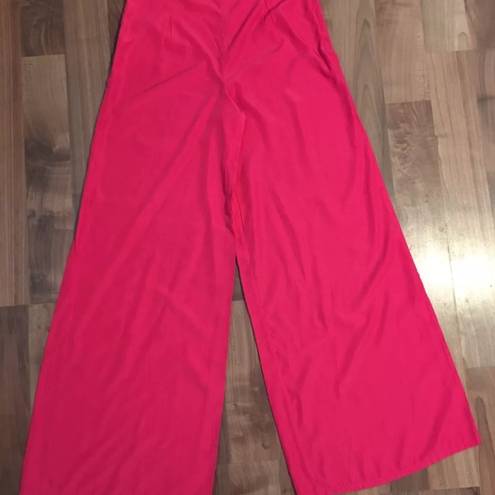 Ark & Co. NWT Fuchsia Wide Leg Pants Size Large