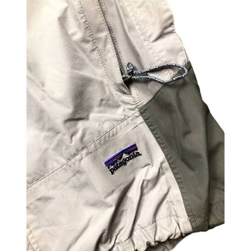 Patagonia  grey and lavender goretex waterproof zip up  jacket