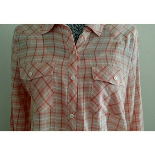 Joie  Dehart Plaid Button Down Shirt - Size M - NWT