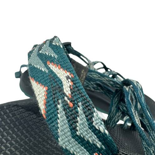 Chacos Chaco ZX2 Classic Hiking Outdoor Casual Sandals Womens Teal Black Size 10