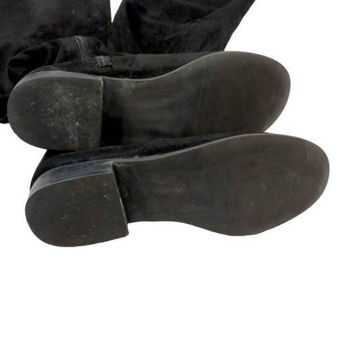 American Eagle  Over-The-Knee Black Suede Tall Boots Size 6