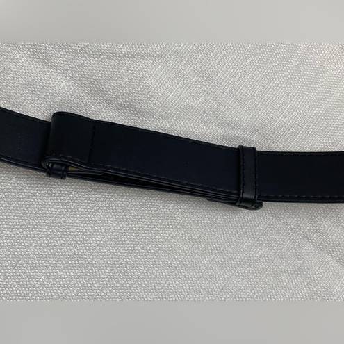 BCBGMAXAZRIA New Adjustable BCBGMaxAzris Black Leather Belt NWT