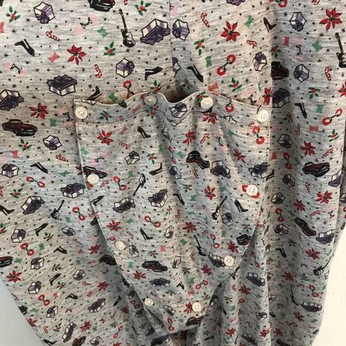 One Piece Savage Fenty grey  pajamas womens large