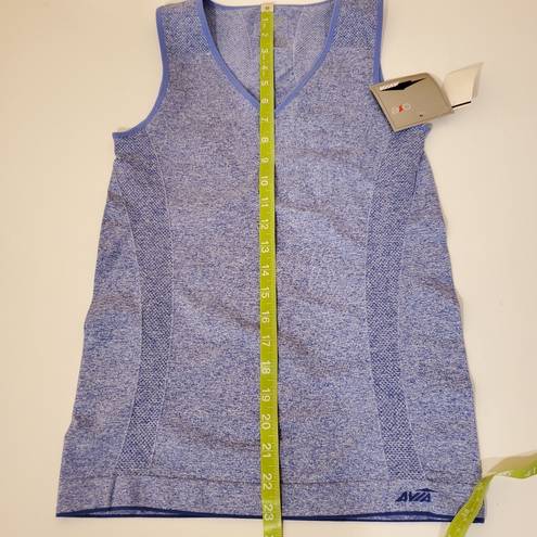 Avia  Evian Blue Medium Athletic Tank Top