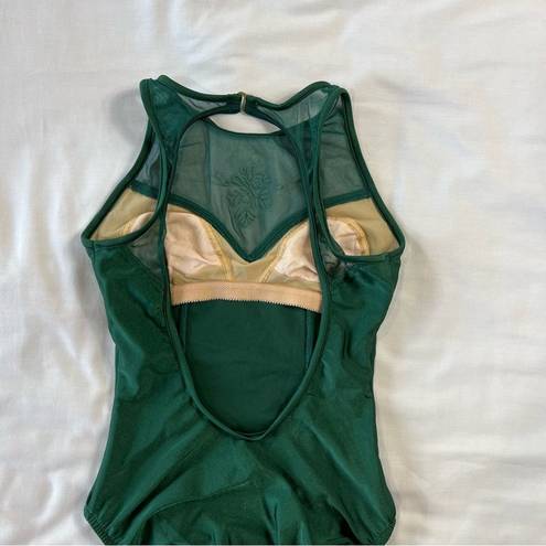 One Piece Janten Images Small Vintage Green Swim Suit  Bodysuit