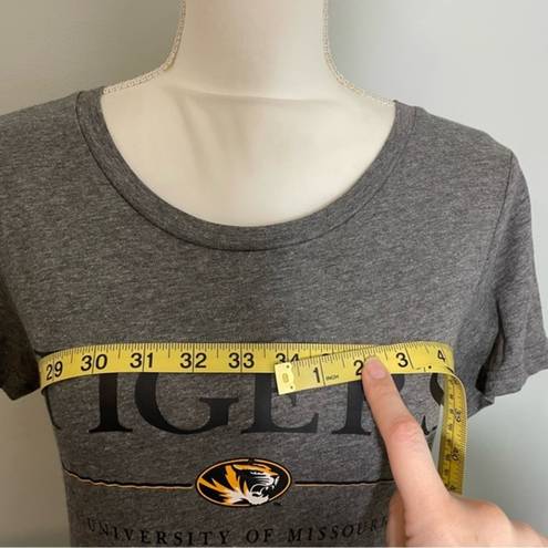 Rivalry Threads NWT Gray Mizzou Tigers Short Sleeve Tee T-Shirt Top University of Missouri New