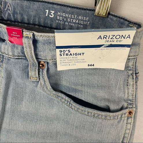 Arizona Jeans Arizona Jean 90s straight highest-rise straight leg Size 13