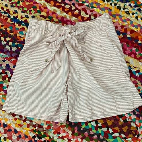 Jason Wu  Pink Tricolor High Waist Drawstring Shorts - 4