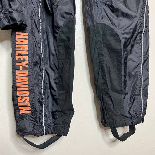 Harley Davidson Rain Tracksuit MEDIUM Waterproof Motorcycle Biker Reflective