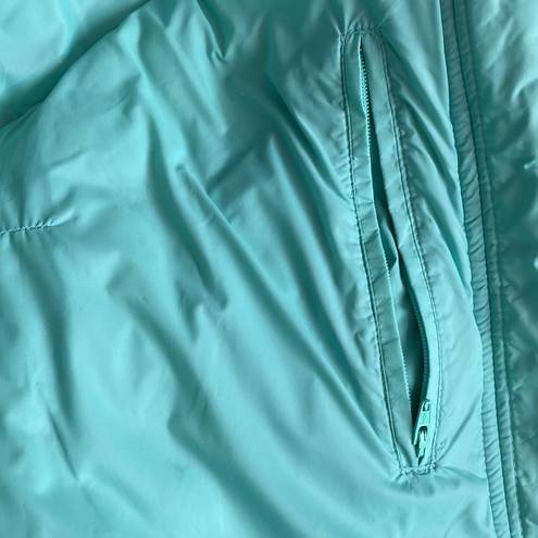 Barbour  Coastal Collection turquoise fibre down vest size 6 NWT