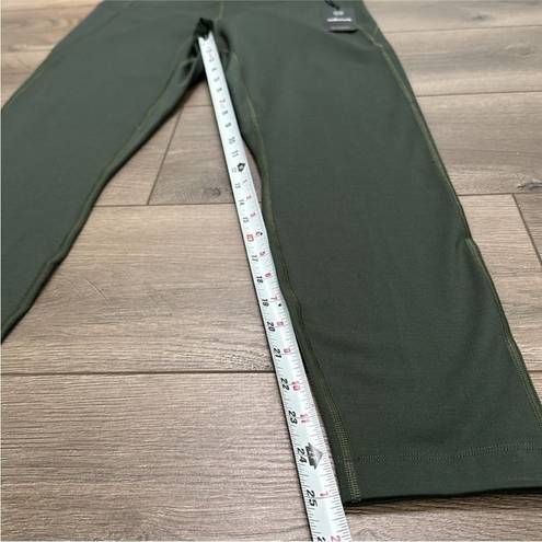 Allbirds  Natural Leggings Green Mid Rise  Compressive Size Large