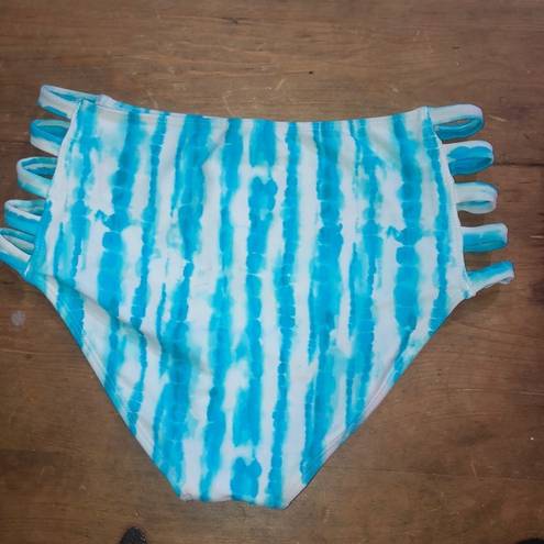 Catalina  high waste cut out swim bottoms size M