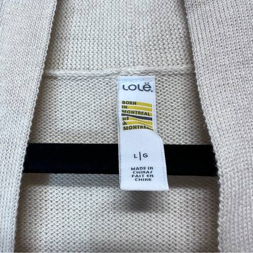 Lole Lolë open front cardigan sweater‎ size L